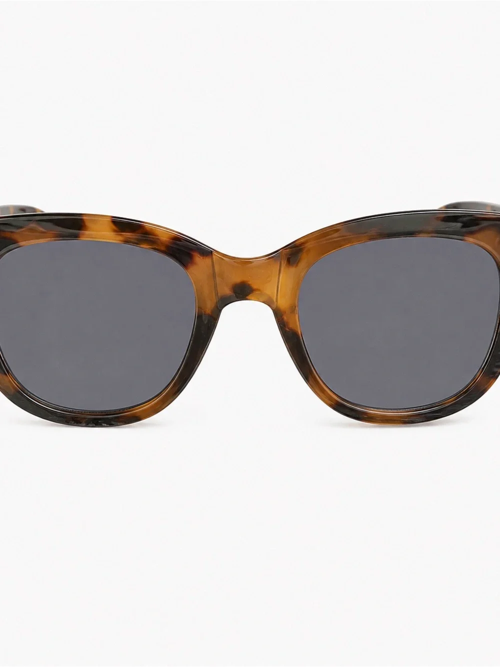 J.Crew Tortoise Shell Oversized Square Sunglasses Gray Lenses Women